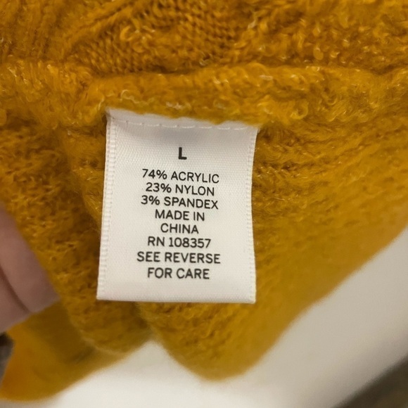 𝅺dress Barn Orange Sweater - Picture 5 of 11